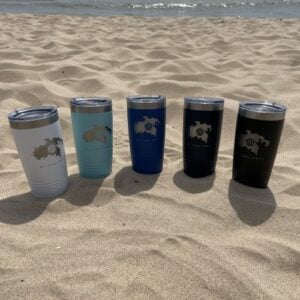 island map 20oz tumbler