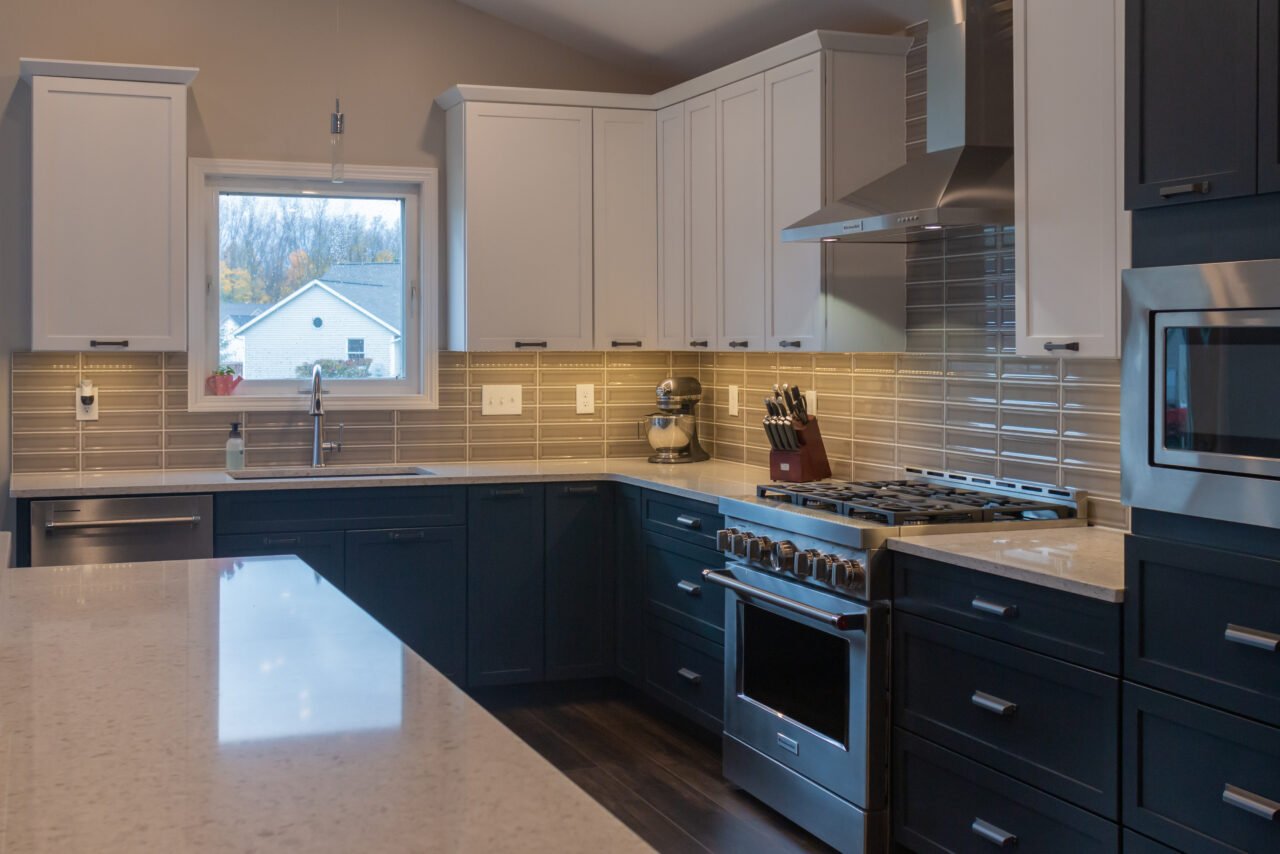 Custom Built Kitchens in West Michigan - Straight Line Design